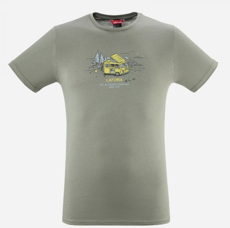 Lafuma T-shirt Adventure M Men Castor Grey
