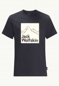 JACK WOLFSKIN Jack Wolfskin T-shirt Brand S Men Night Blue