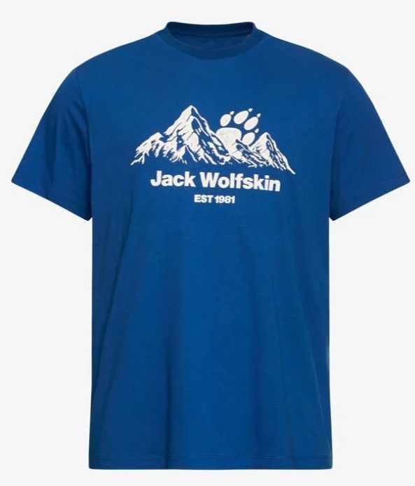 T-shirt Carefree S Men Blue Orchid