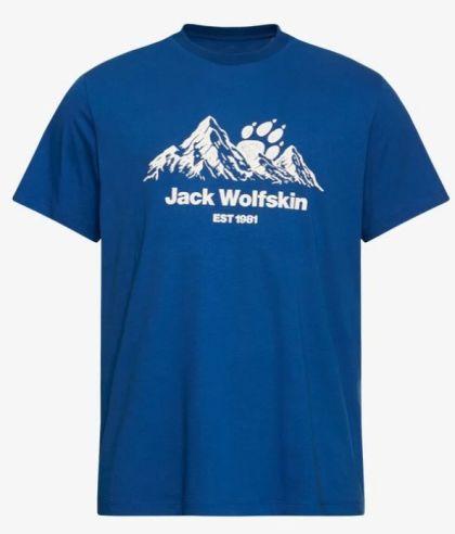 T-shirt Carefree Xxl Men Blue Orchid