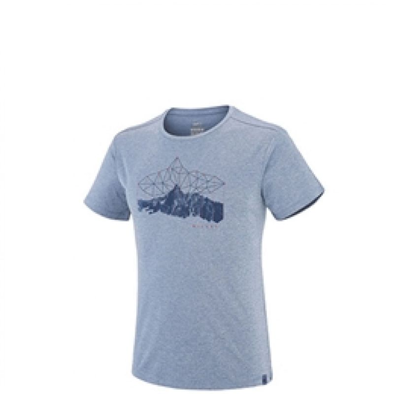 Millet T-shirt Itasca Ss  Men Teal Blue