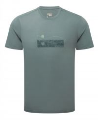 T-shirt Mirror L Men Balsam Green