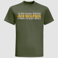 JACK WOLFSKIN Jack Wolfskin T-shirt Strobe S Men Greenwood