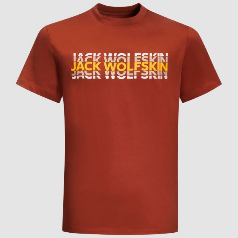 Jack Wolfskin T-shirt Strobe Xxl Men Mexican Pepper