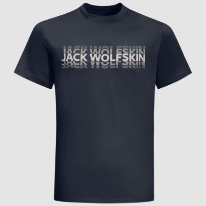 Jack Wolfskin T-shirt Strobe Xxl Men Night Blue
