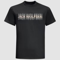 JACK WOLFSKIN Jack Wolfskin T-shirt Strobe Xxxl Men Black