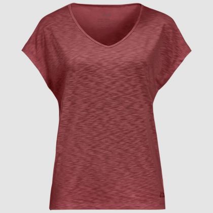 Jack Wolfskin T-shirt Travel Xl Women Auburn