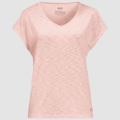Jack Wolfskin T-shirt Travel Xl Women Light Blush