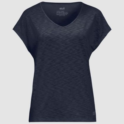 Jack Wolfskin T-shirt Travel Xxl Women Midnight Blue