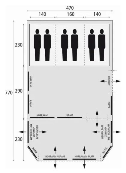 Tente Airspace 470 (2) Rstc Forest