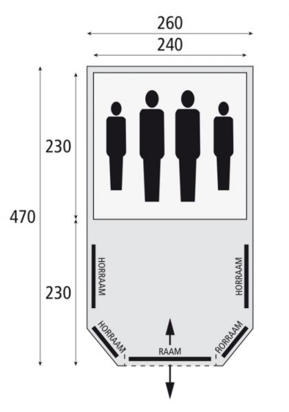 Tente Airwave 260 Tc Bardani