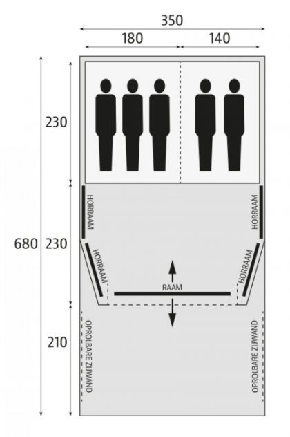 Tent Airwave 350 Deluxe Tc Bardani