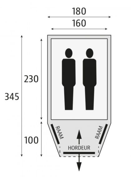 Tent Airwolf 180 Tc Bardani