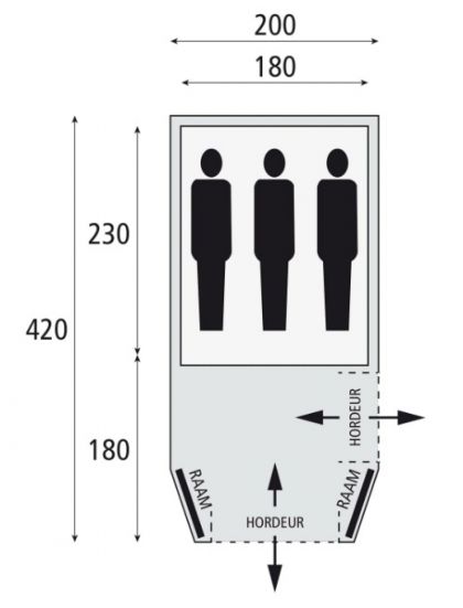 Tent Airwolf 200 Tc Bardani