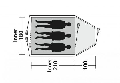 Tent Cloud 3 Outwell