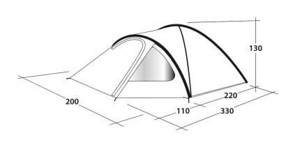 Outwell Tent Cloud 3  22