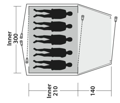 Tente Cloud 5 Outwell