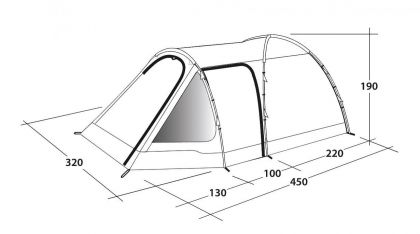 Tent Cloud 5 Plus Outwell