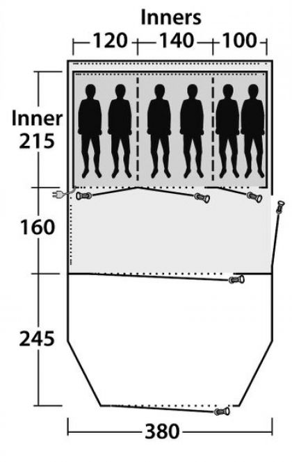 Tent Collingwood 6 Privilege