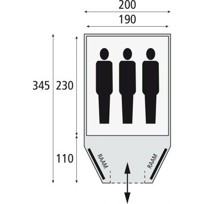 Tente Cortina 200 Rstc 2024 Bardani