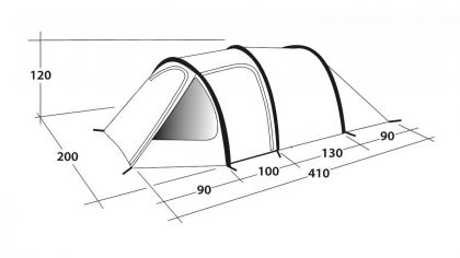 Outwell Tent Earth 3  '22