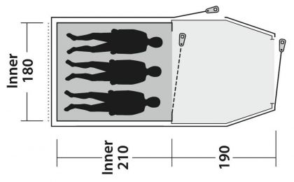 Tent Earth 3 Plus Outwell
