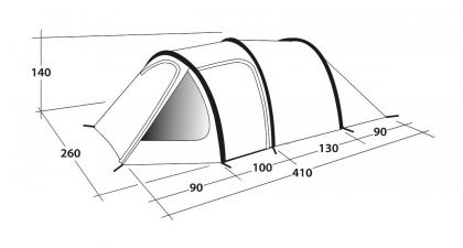 Outwell Tent Earth 4 