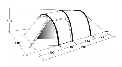 Outwell Tent Earth 5 