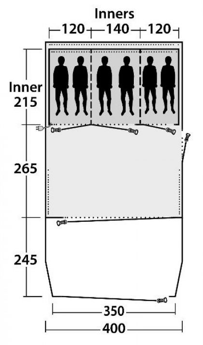 Tent Eastwood 6 Privilege