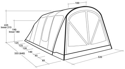 Tent Florida 5 Air Outwell