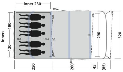 Tent Florida 5 Air Outwell