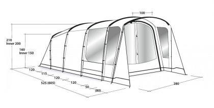 Outwell Tent Greenwood 4