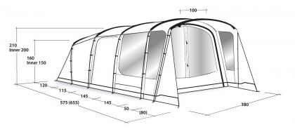 Outwell Tent Greenwood 6