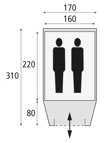 Tent Kenia 170 Tc Safarica
