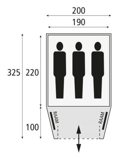 Tent Kenia 200 Tc Safarica