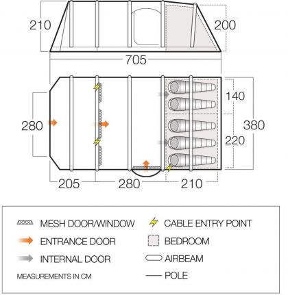 Tent Mulia Air 550xl Vango