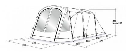 Outwell Tent Nevada 4p  22