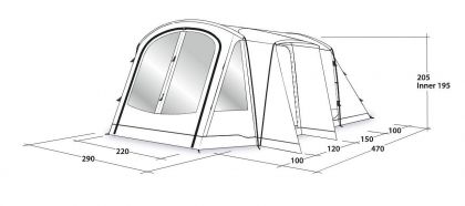 Tent Nevada 4pe