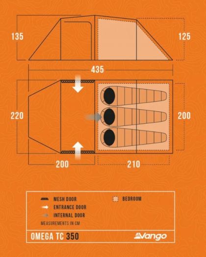 Tent Omega Tc 350 Ivy Vango