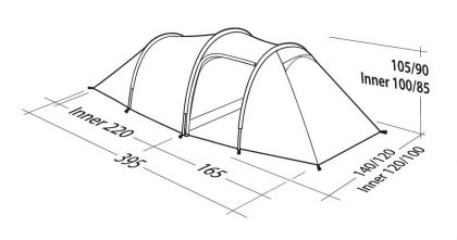 Robens Tente Pioneer 2ex 