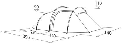 Tente Roamer 2 Lw Robens