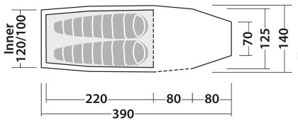 Tente Roamer 2 Lw Robens