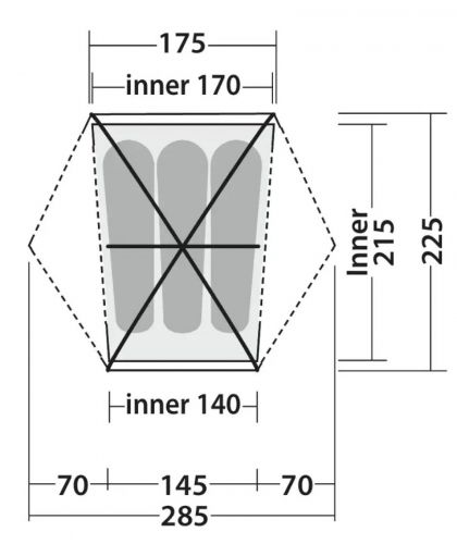 Tent Seeker 3 Lw Robens