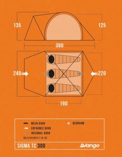 Tent Sigma Tc 300 Ivy Vango