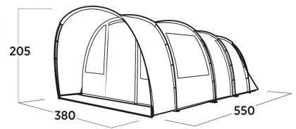 Tent Skarvan 6 Easy Camp