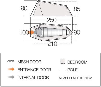Tent Soul 100 Deep Blue Vango