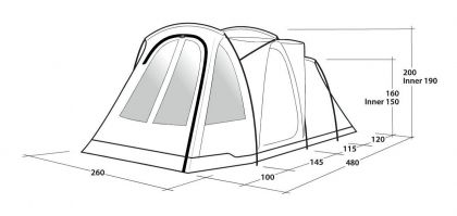 Outwell Tent Springwood 4sg