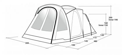 Tente Springwood 5sg