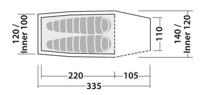 Tent Sprinter 2 Lw Robens