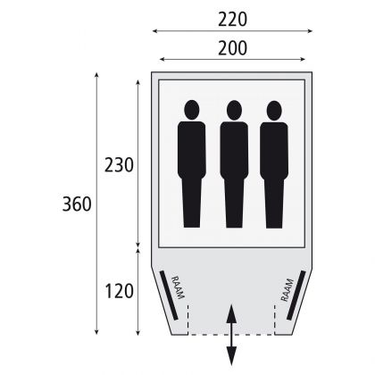 Tent Stelvio 220 B-cool